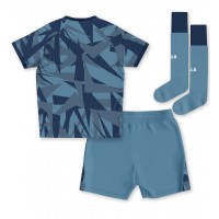 Camisa de Futebol Aston Villa Equipamento Alternativo Infantil 2023-24 Manga Curta (+ Calças curtas)